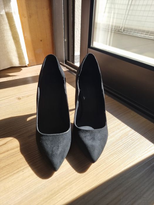 Sapatos Pretos Bershka 38