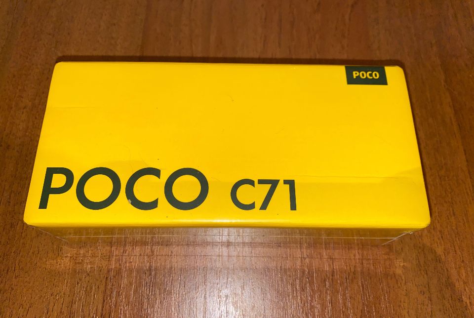 Новинка poco c71 4/128
