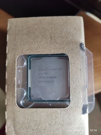 Продам процессор Intel Core i3-7100 3.9GHz/8GT/s/3MB
