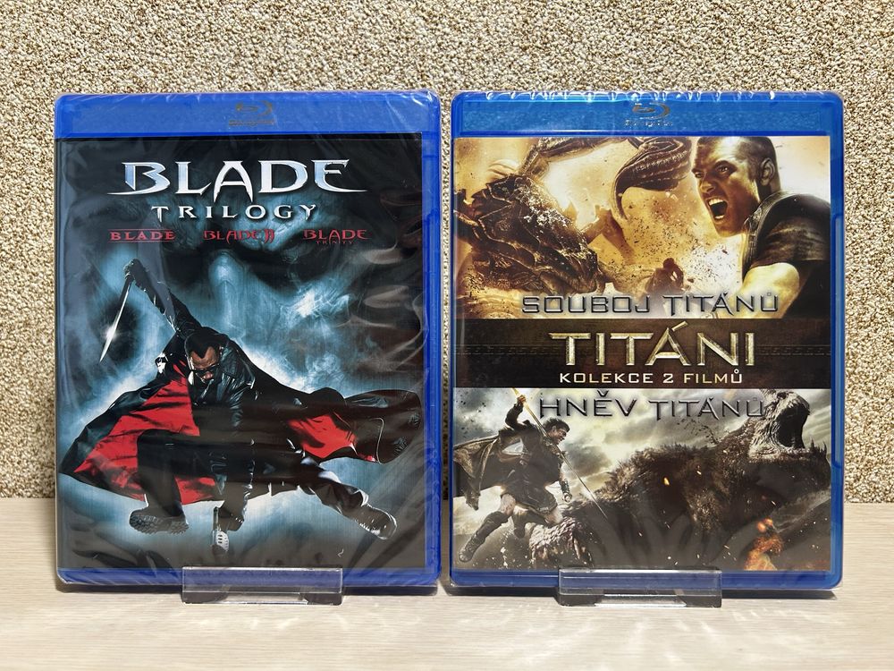 Blu-ray Коллекции фильмов  Назад в будущее1-3 /Блэйд 1-3 с переводом.