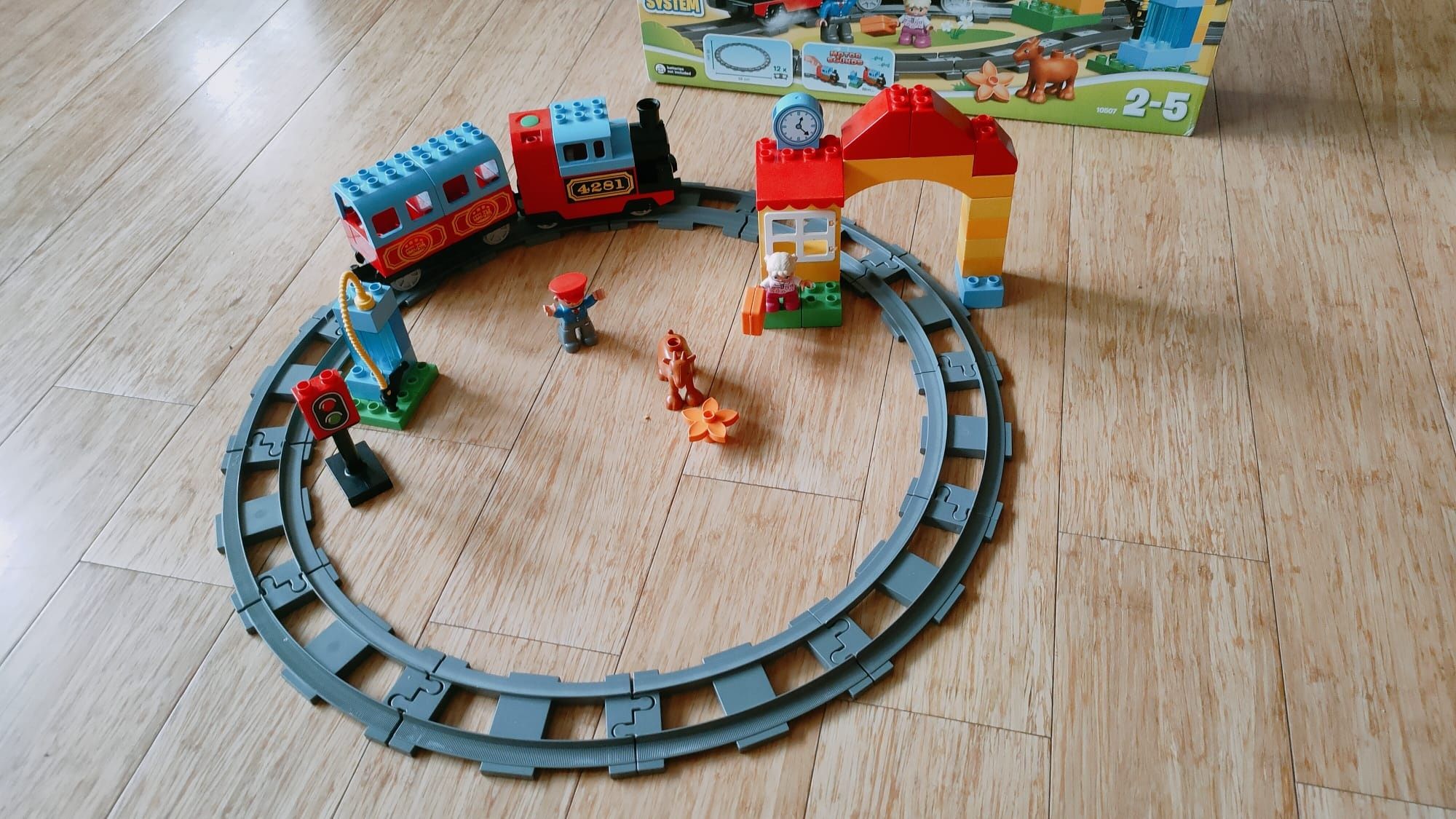 Mój pierwszy pociąg klocki LEGO Duplo 10507
