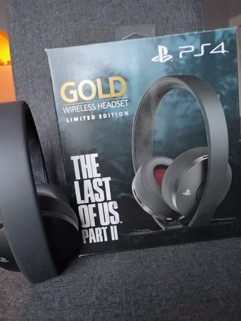 Słuchawki Sony PS4 Gold The Last Of Us 2 Edycja Limitowana PS4/PS5