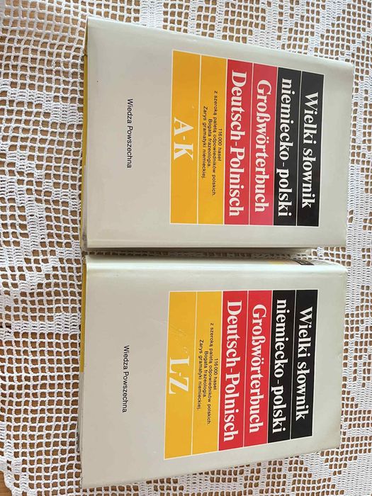 Dwa słowniki polski niemieckie