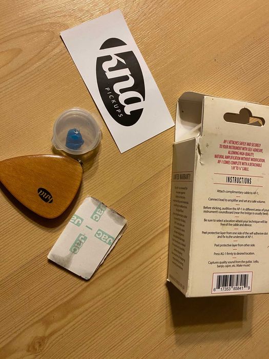 KNA Pickup AP1 przetwornik transducer piezo gitara ukulele skrzypce