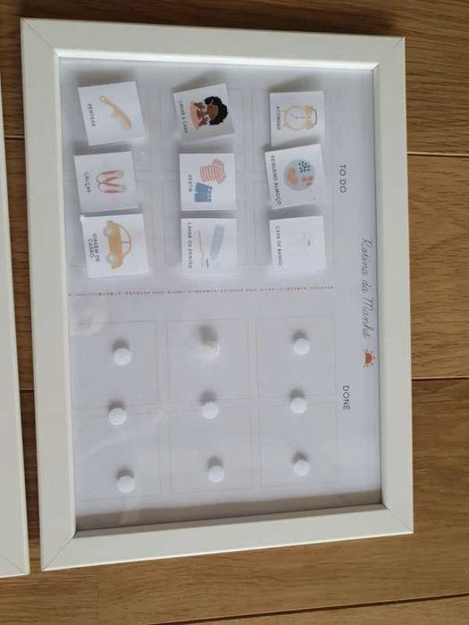 Quadro de tarefas para criança