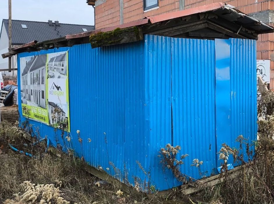 Barak kontener na budowę