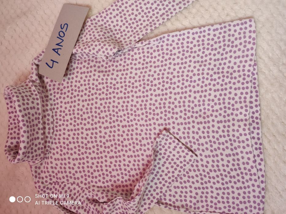 Blusa gola 4 anos