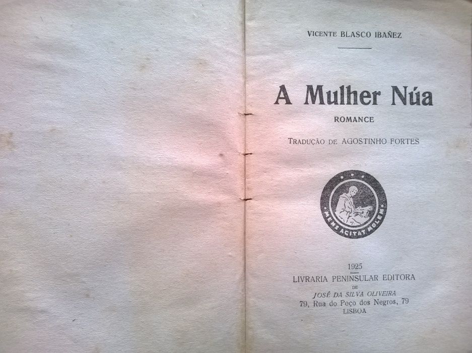 "A Mulher Núa" - Vicente Blasco Ibañez