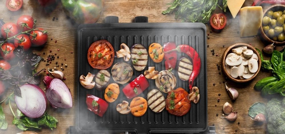 Grill elektryczny Opiekacz rozkładany Toster do kanapek PANINI 2500W