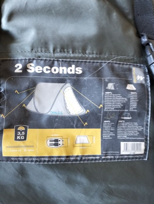 Tenda semi nova pouco uso para 2 pessoas