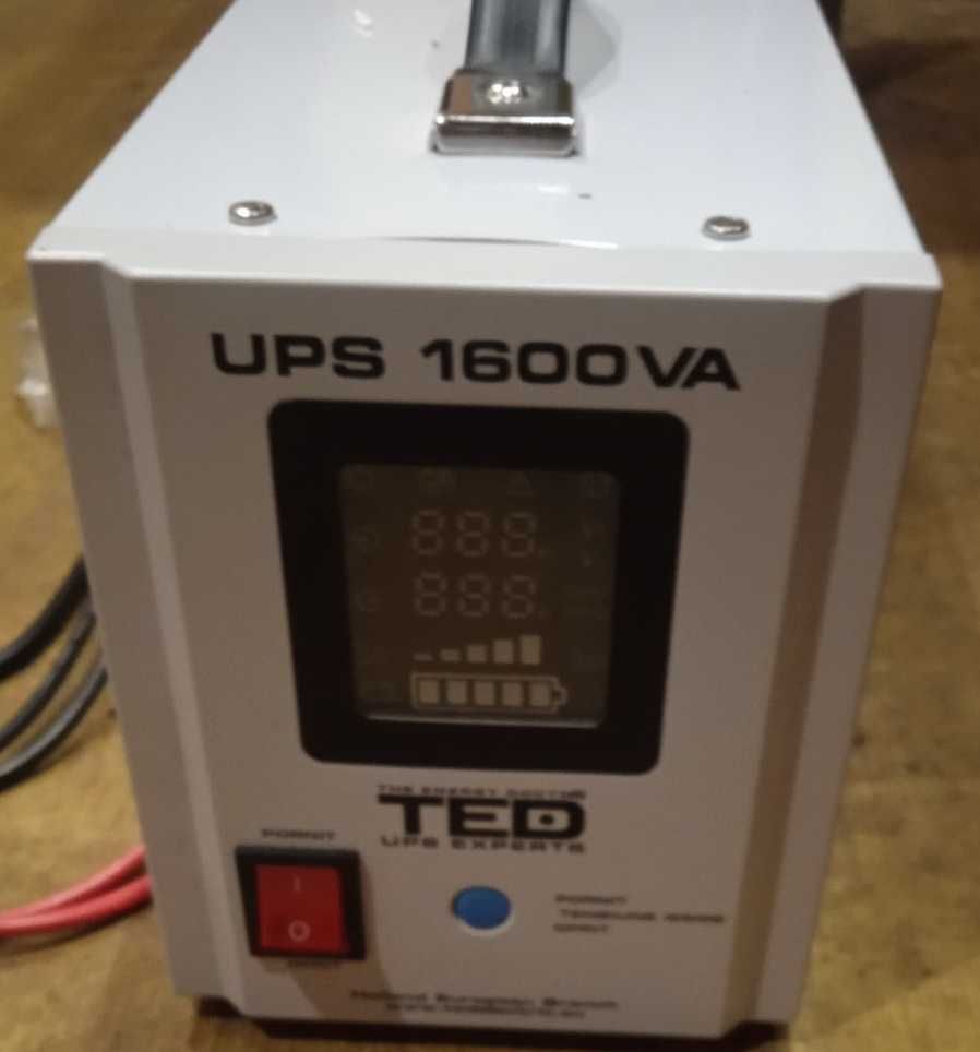 Джерело безперебійного живлення TED Electric 1600VA UPS (TED000330)