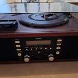 Wieża TEAC gramofon odtwarzacz płyt winylowych i CD