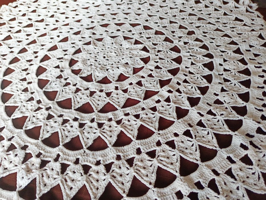 Toalha em linho feito á mão