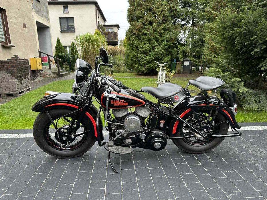 Motocykl Harley Davidson WLA 1942