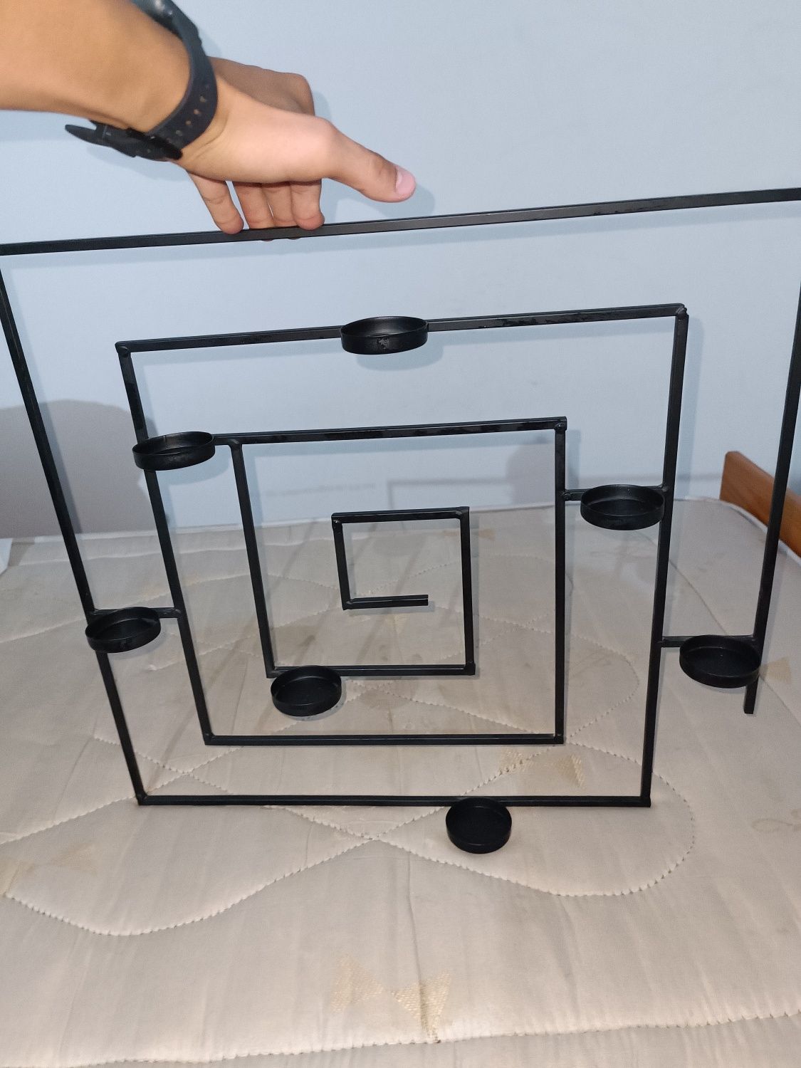 vendo suporte de velas para decoração