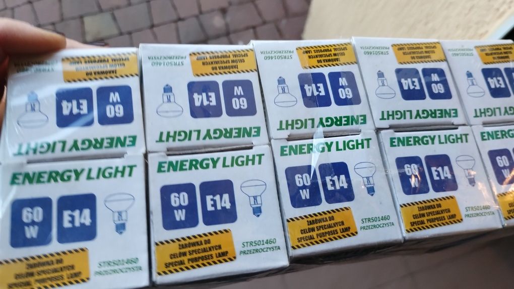 Żarówki przezroczysta 60 W 25W E27 75W energy light