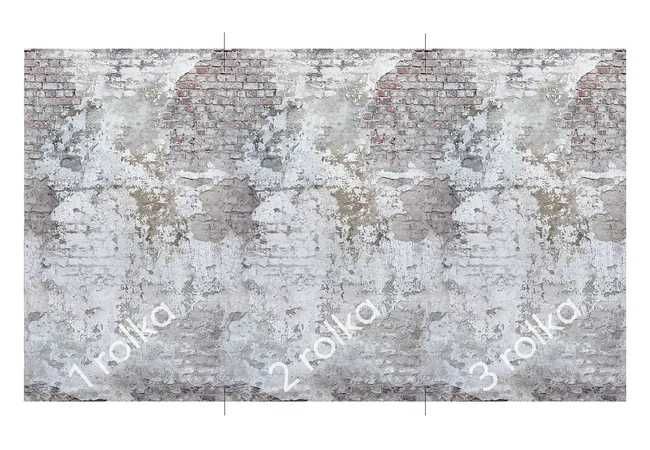 Tapeta panoramiczna Bricked Wall ściana cegła 159 x 280cm loft vintage