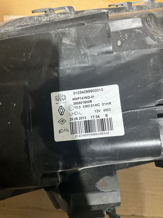 Optica renault clio IV esquerda