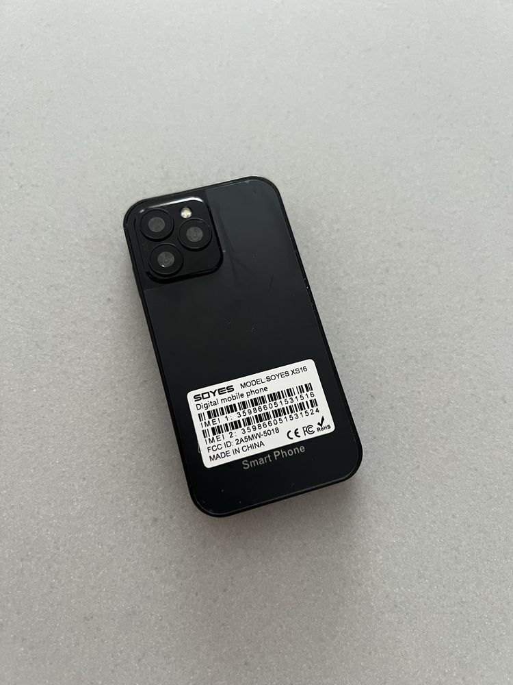 SOYES XS16 Mini Android 10.0 - Kompaktowy Smartfon 4G , Mini Telefon