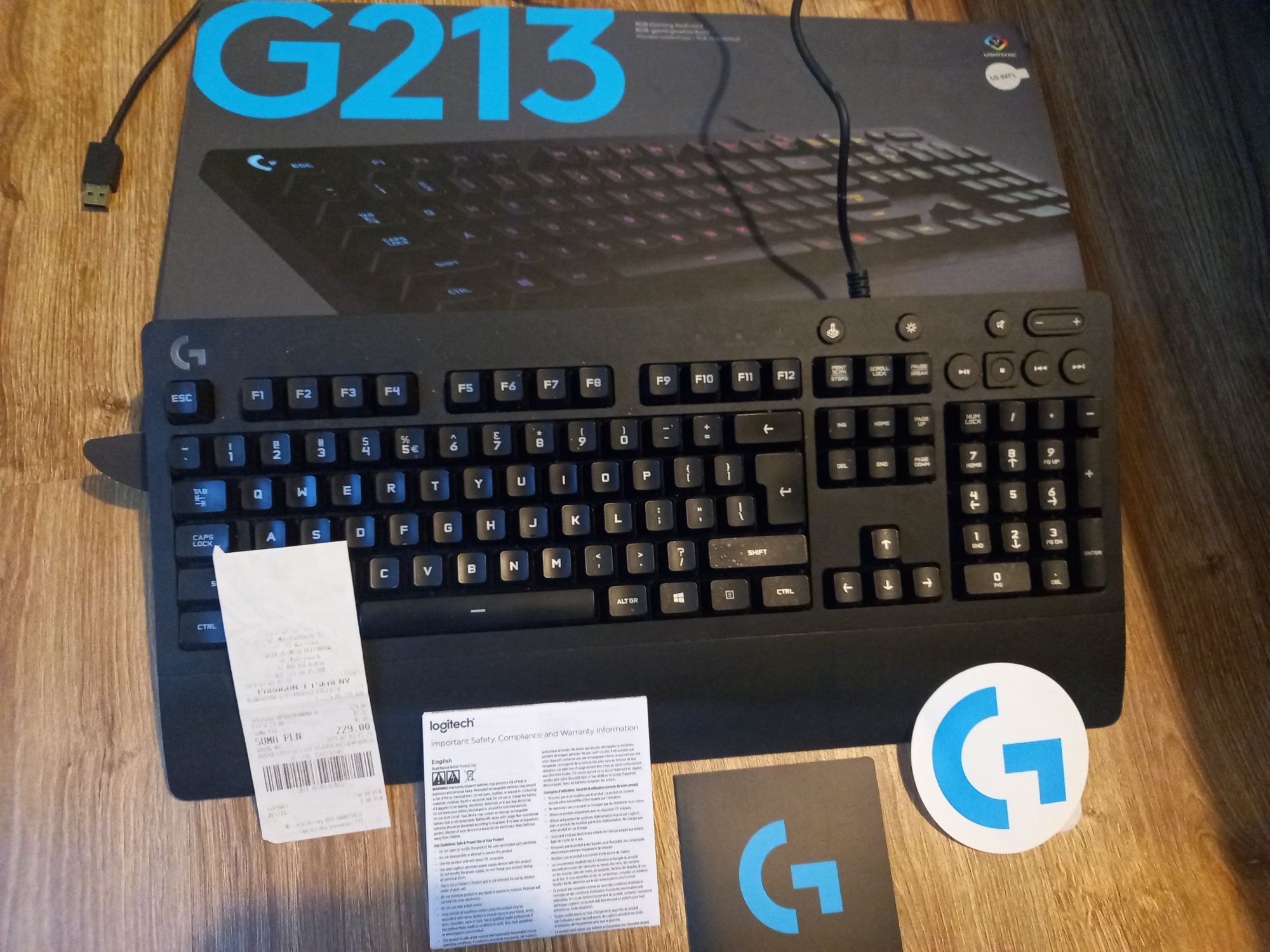 Klawiatura logitech G213