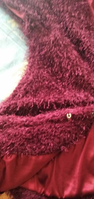Casaco grená pouco usado