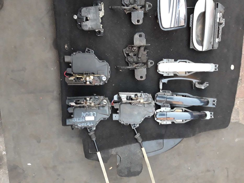 Seat Leon I, Toledo II zamek drzwi, klapy, klamki