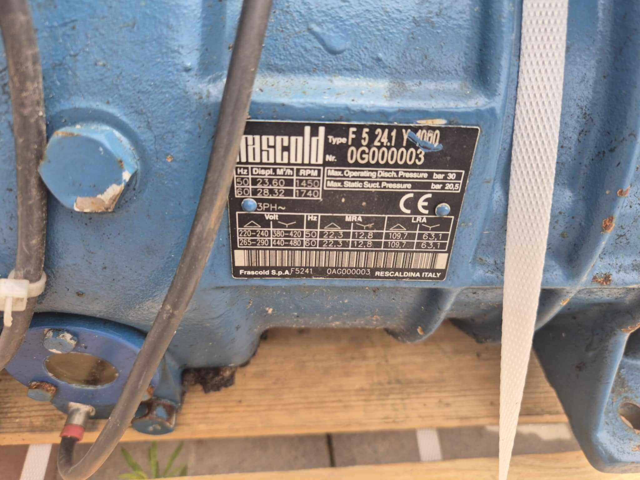 Sprężarka Frascold F 5 24.1Y 1000 23,60 m3/h
