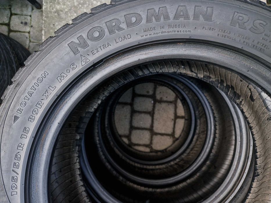195/55R15 Nokian Nordman RS Зима склад шини резина покрышки Нокіан