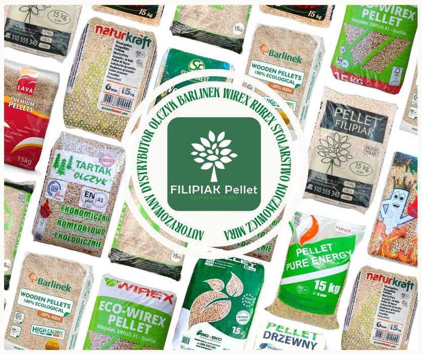 Pelet RUREX Certyfikowany A1 EN+ 6 mm