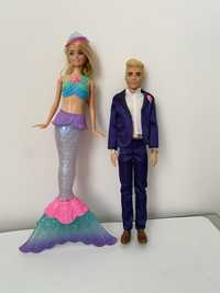 Ken i Barbie syrenka