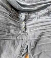 Jeansy ciążowe 48 szare, spodnie