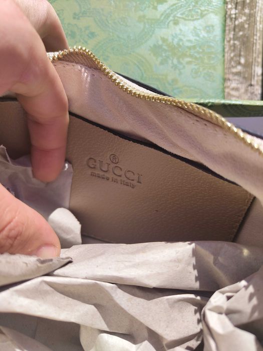 Bolsa Gucci Castanha Clara