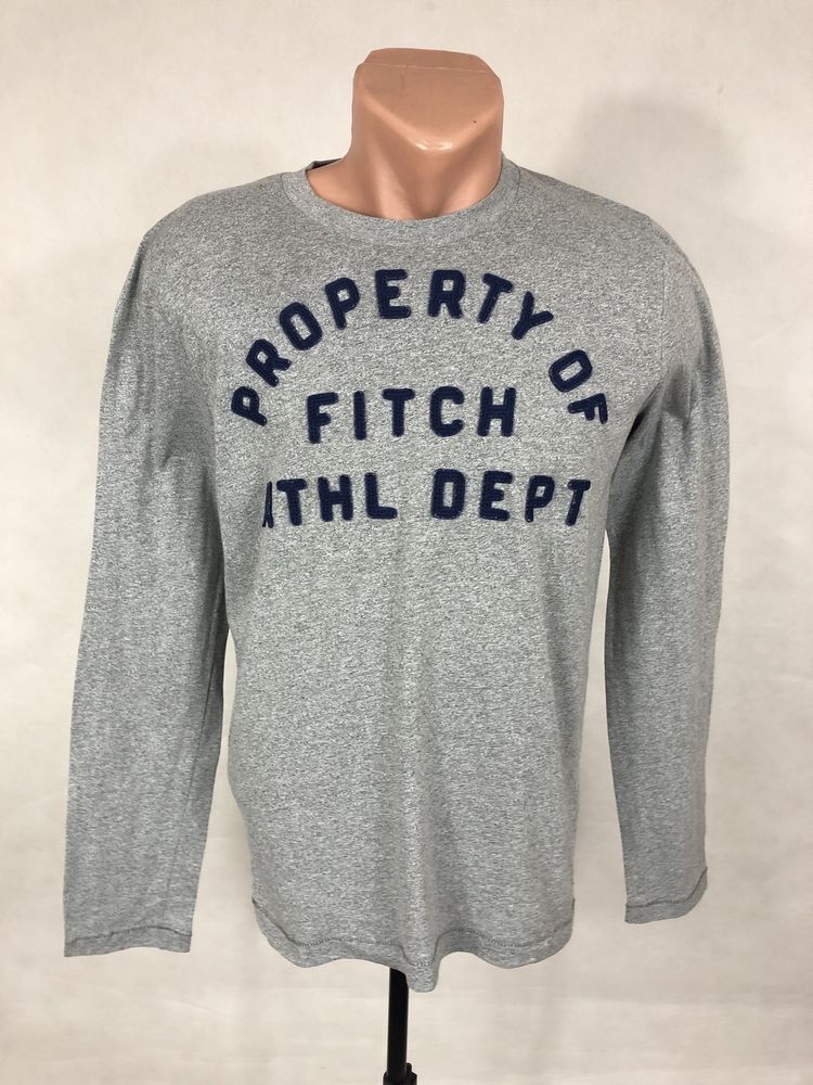 Abercrombie & Fitch roz. S męska koszulka z długim rękawem