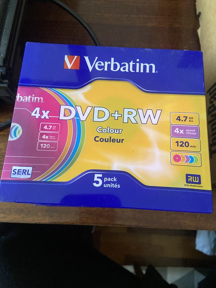 Диски dvd + rw