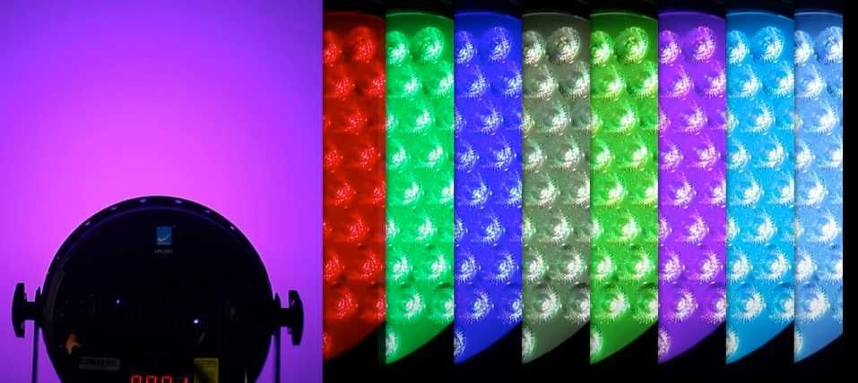 Прожектор PAR Big Dipper LPC015 RGB 54x3w яскравий насичений потужний