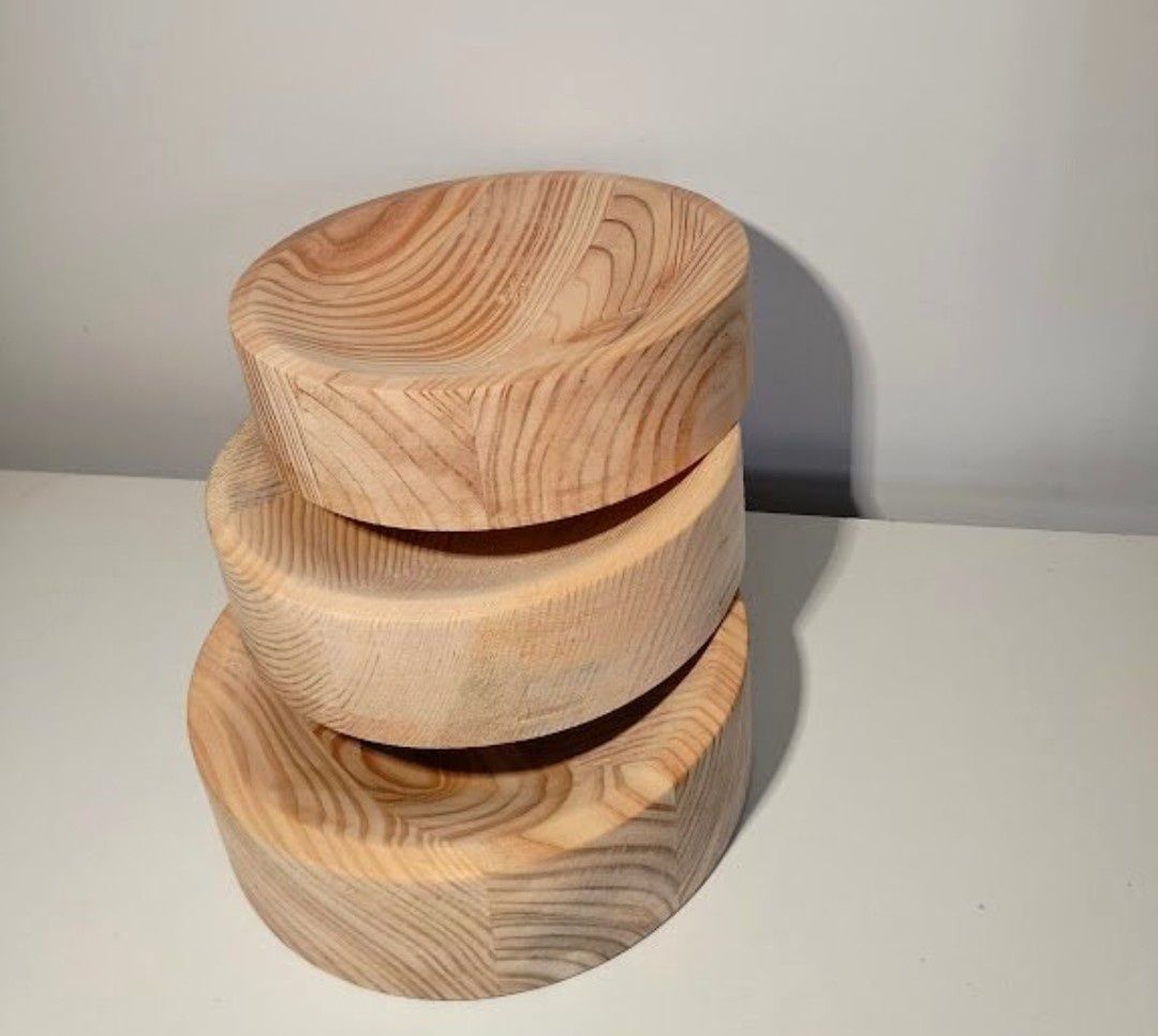 Drewniane miski lęgowe dla gołębi