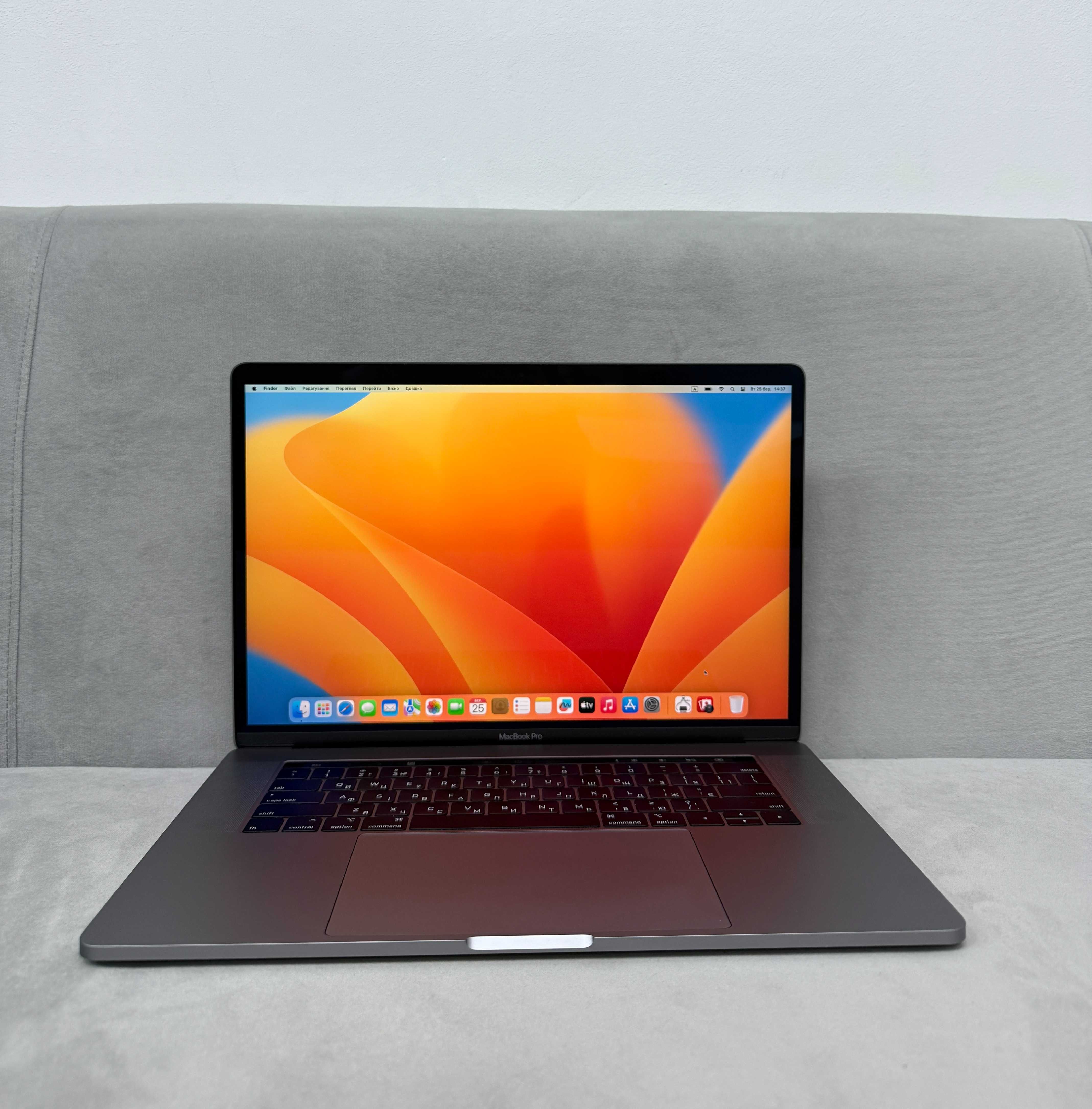 Macbook Pro 15” 2018(2019) I9 - 16Gb - 512Gb • Гарантія Макбук про
