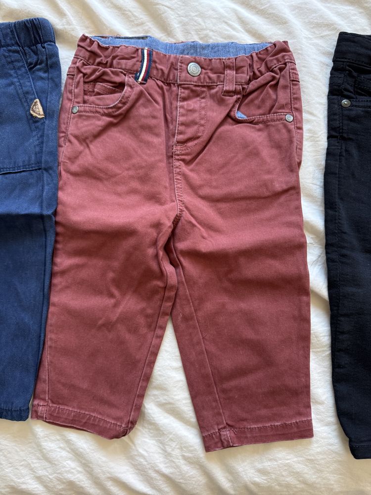 3 pary jeansów zara 80