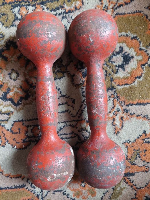 Гантелки советские по 3 кг