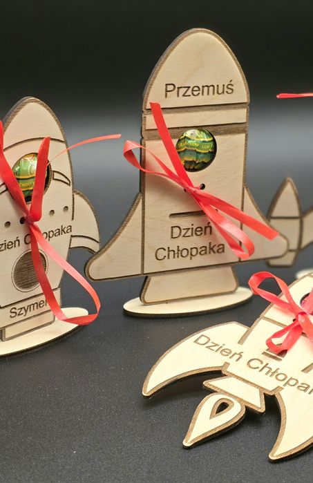 Dzień chłopaka rakiety lizak