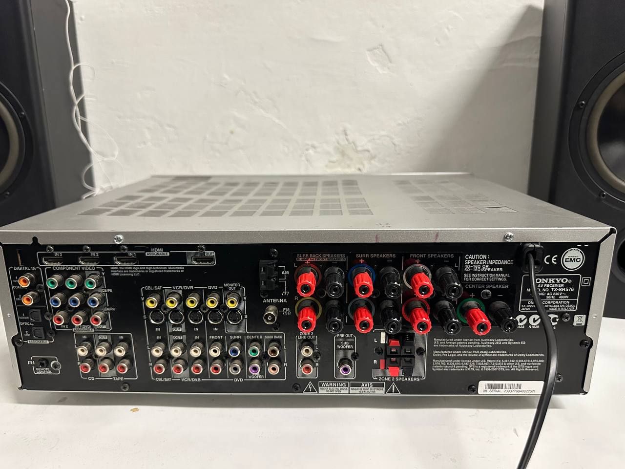 7.1 Amplituner Onkyo TX-SR 576, HDMI, 7*130 watt