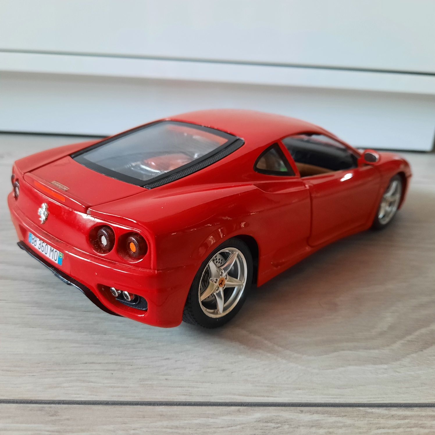 Auto Samochód Kolekcjonerski Ferrari 360 Modena 1999 Bburago 1:18