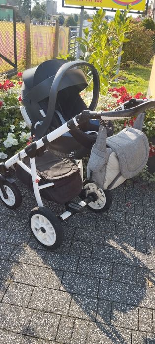 Wózek Adamex fotelik Cybex kpl  4w1 KOMIS NW