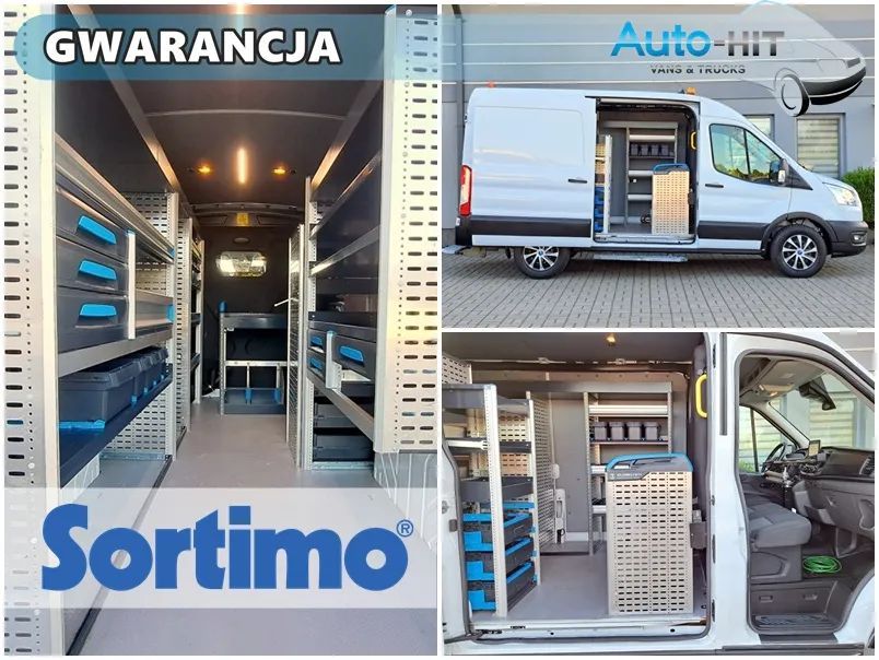 Ford Transit  L2H2 130KM Warsztat SORTIMO Webasto Przetwornica 230V *Gwarancja