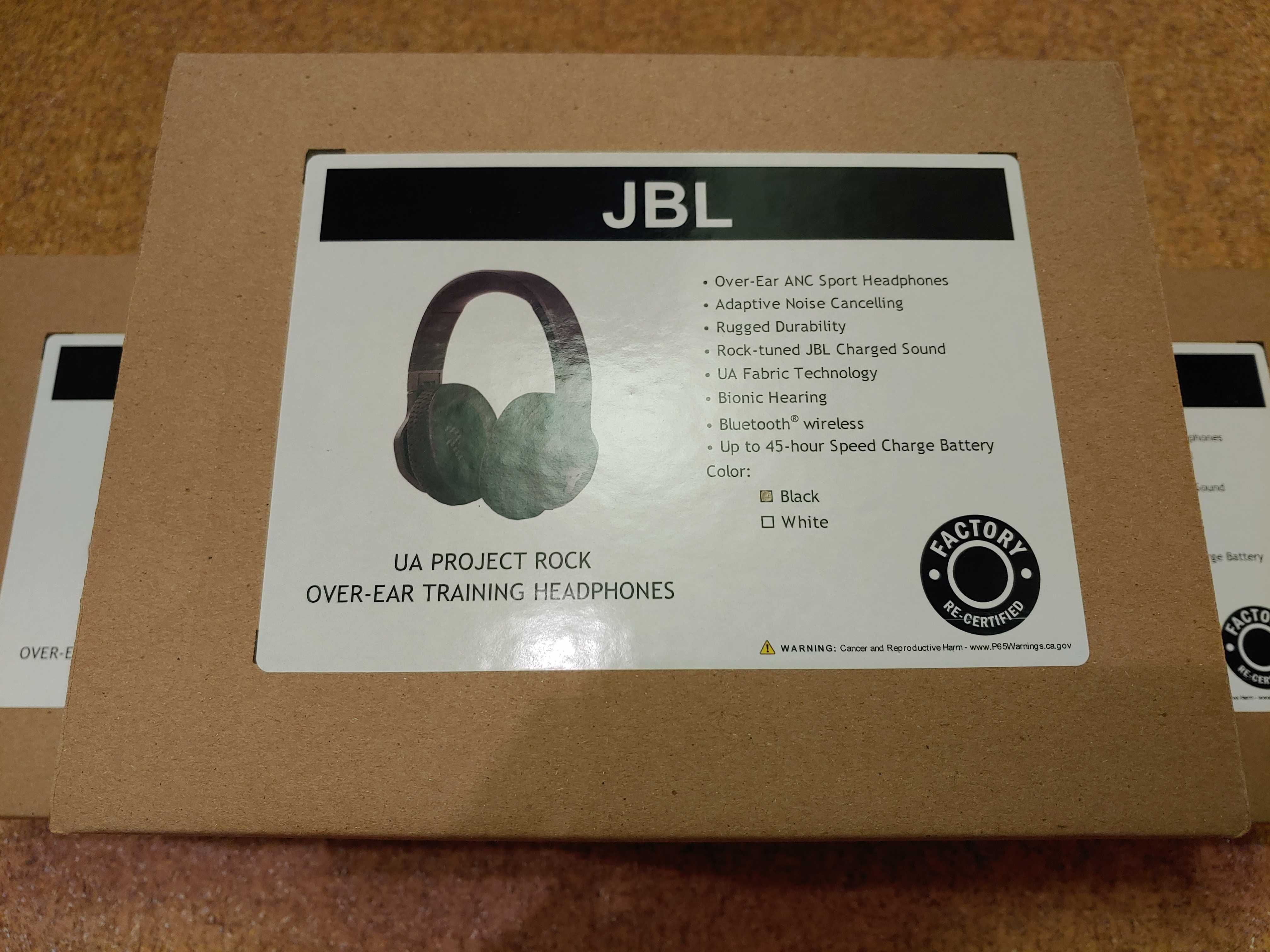 Беспроводные наушники JBL Under Armour UA Project Rock