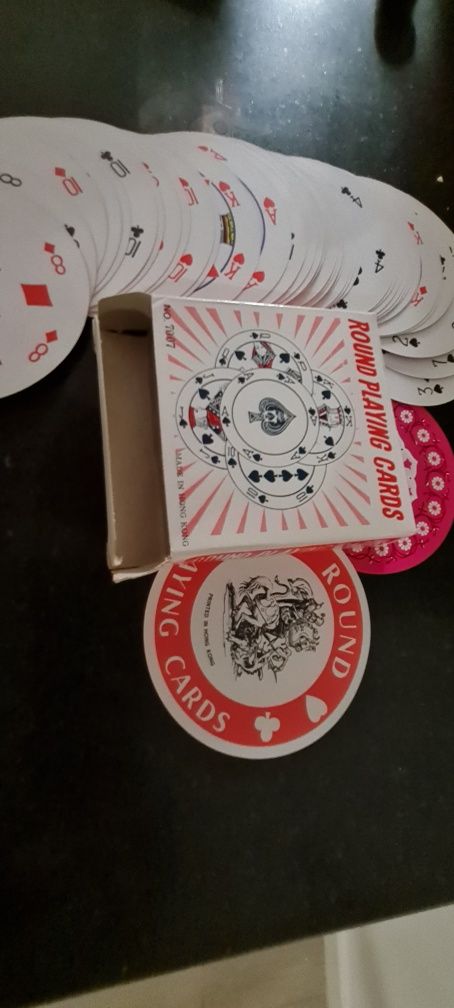 Cartas Redondas baralho