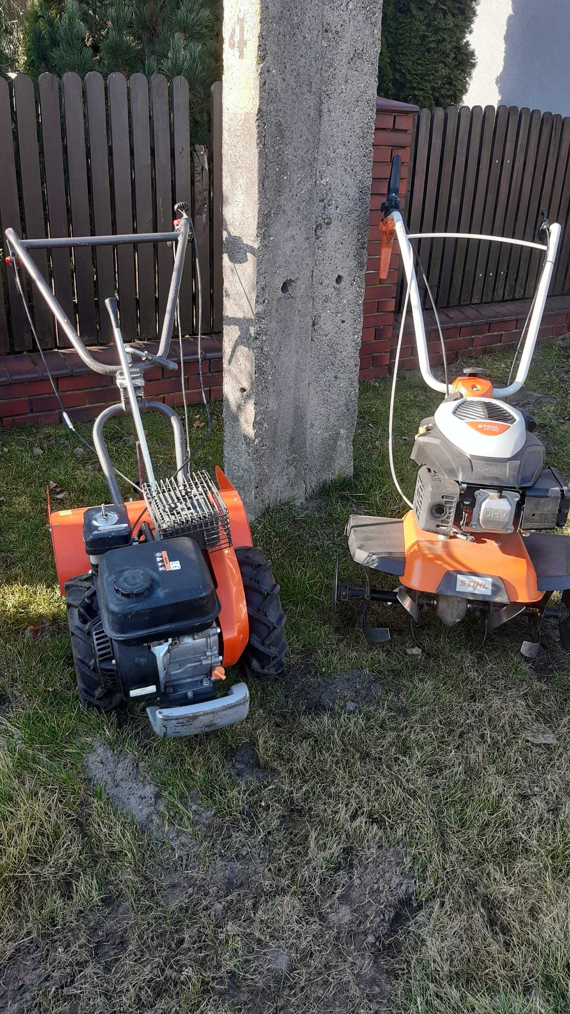 Wynajem wypożyczenie wiertnicy spalinowe Stihl BT131 do ogrodzeń