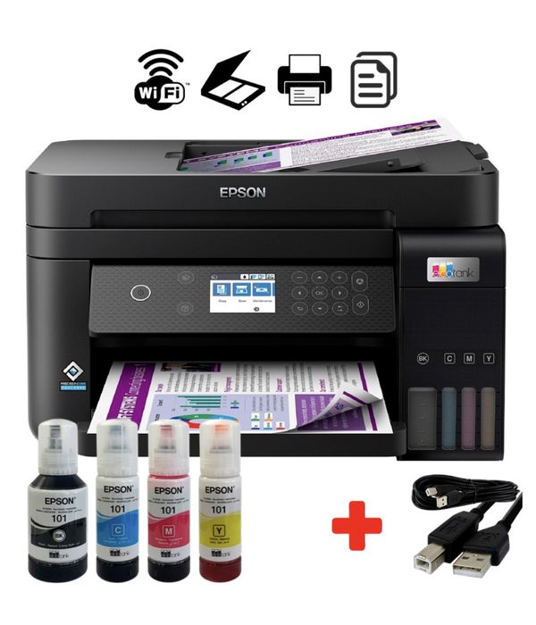 БФП Epson EcoTank L6270 з Wi-fi (дуплекс)