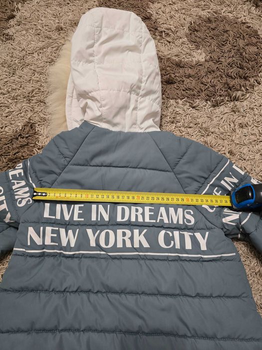 Пуховик для дівчинки 32 розмір