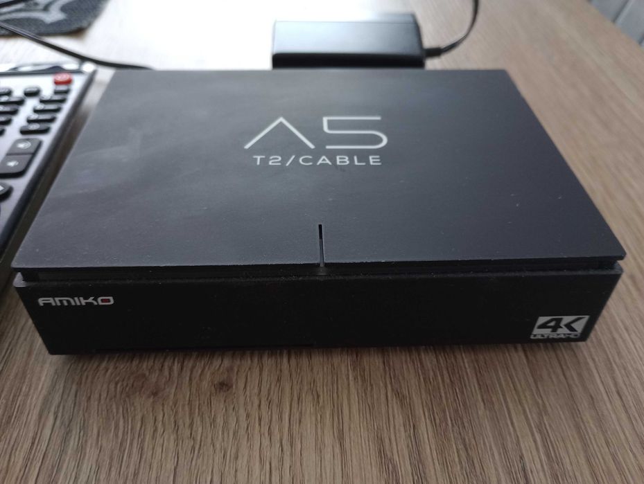 Amiko A5 T2/Cable 4K DVB-T2 H.265 HEVC